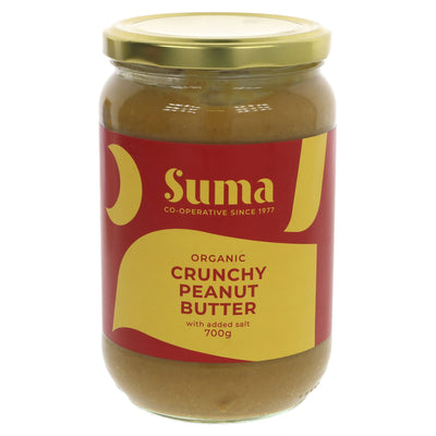 Suma | Peanut Butter Crunchy + Salt - Jumbo jar, organic | 700g
