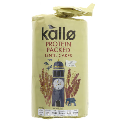 Kallo | Protein Lentil Cake | 100G
