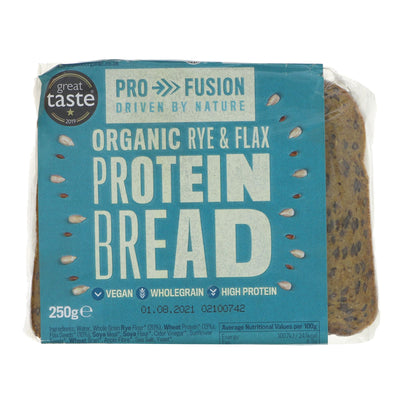 Profusion | Protein Bread - Rye / Flax | 250g