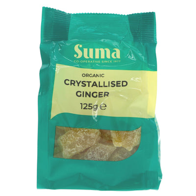 Suma | Ginger - crystallised organic | 125g