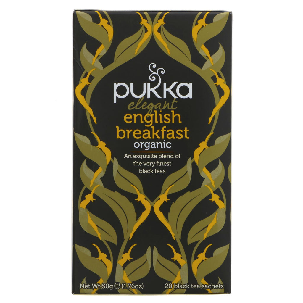 Pukka | Elegant English Breakfast - Organic and Fairtrade | 20 bags