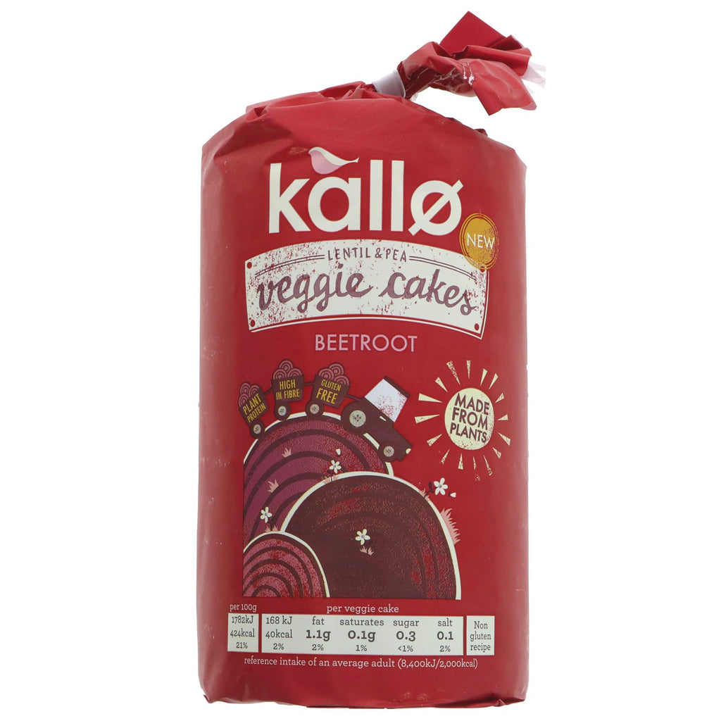 Kallo | Beetroot Veggie Cakes | 122G
