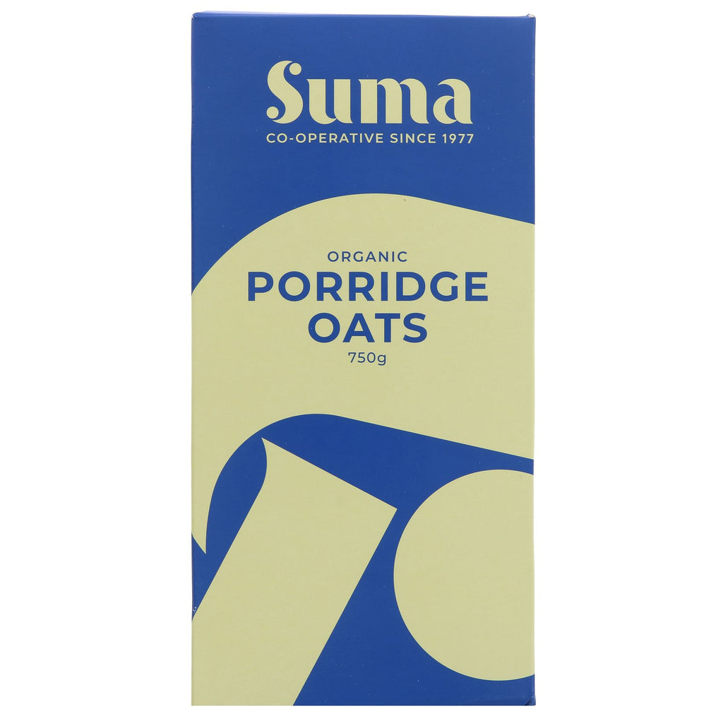 Organic vegan oat porridge for a wholesome breakfast, made with UK harvested and milled oats. No VAT charged.