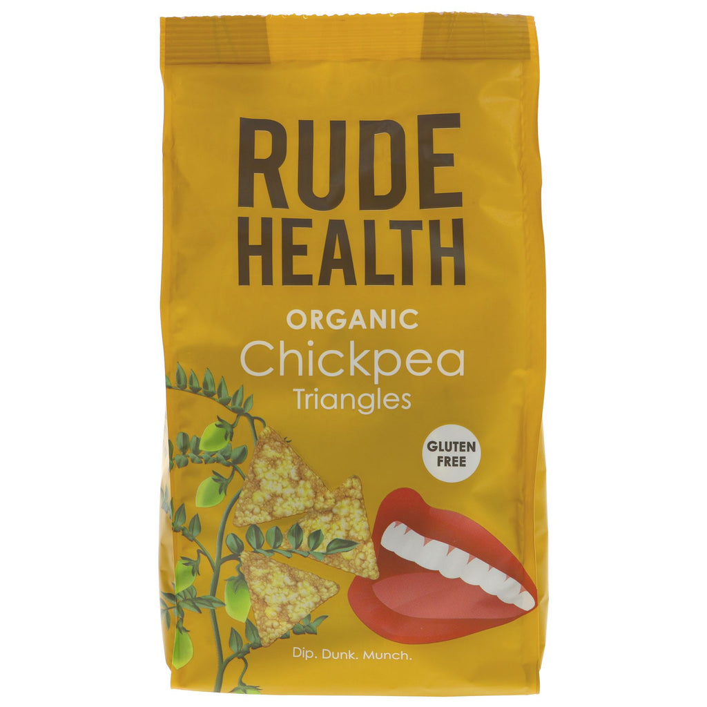 Rude Health | Chickpea Triangles | 80g