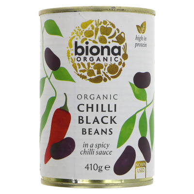 Biona | Chilli Black Beans - Organic | 400G