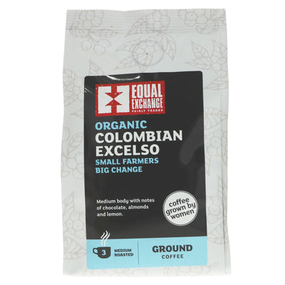 Equal Exchange | Colombian Excelso - Chocolatey Almond Notes | 200g