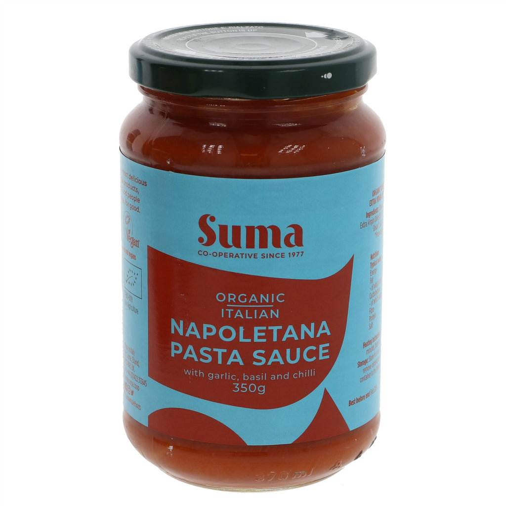 Suma | Organic Napoletana Sauce - From Fresh Italian ingredients | 350g