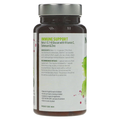 Boost your immunity with Natures Own Glucan & Vit C supplement! Gluten-free & vegan. Part of Nutritional Support collection.