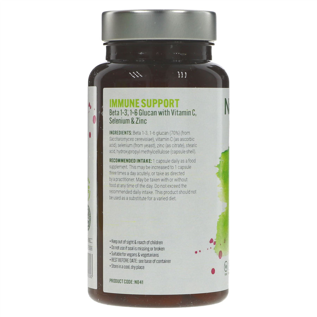 Boost your immunity with Natures Own Glucan & Vit C supplement! Gluten-free & vegan. Part of Nutritional Support collection.