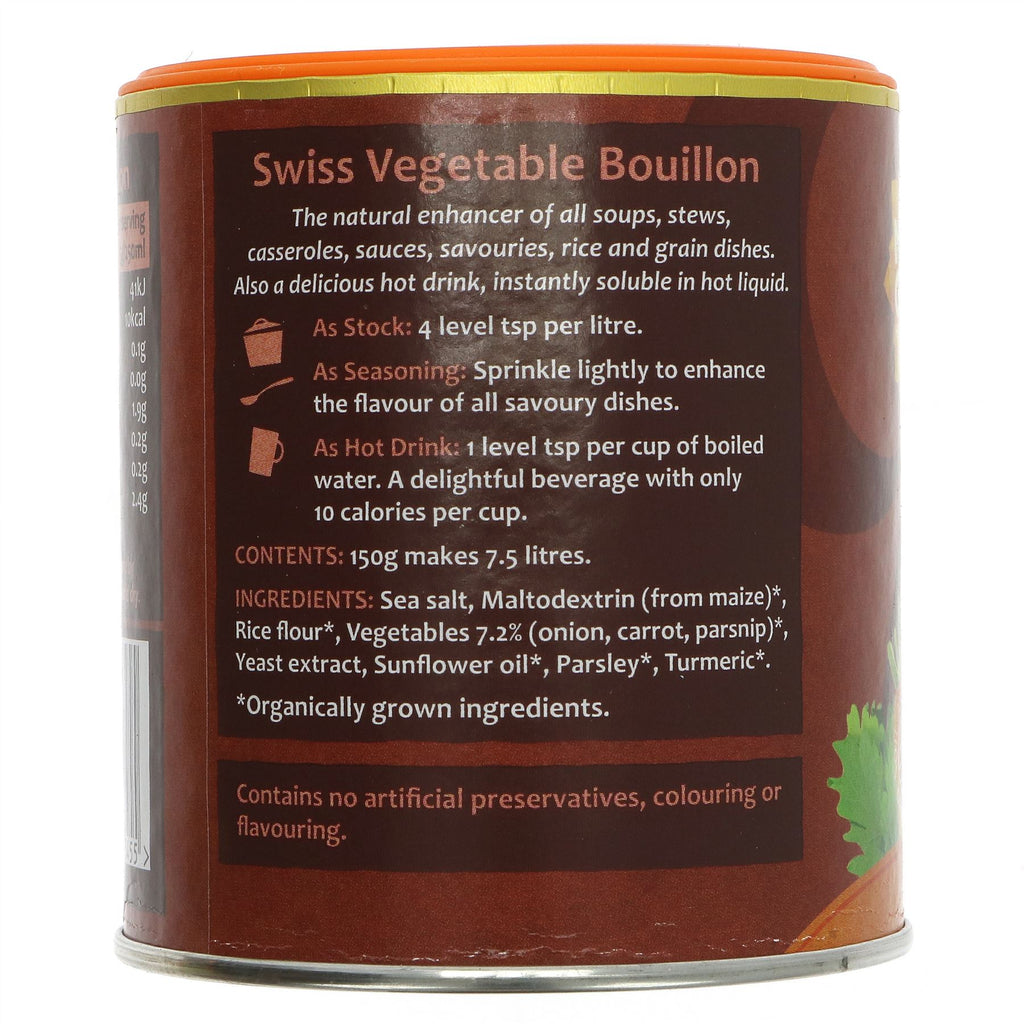 Organic Marigold Bouillon Powder - gluten-free and vegan. Perfect for soups, stews, sauces. Buy now at Superfood Market!