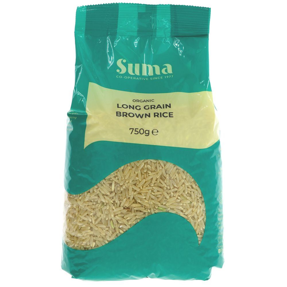 Suma | Rice -long grain brown organic | 750g