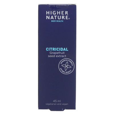 Higher Nature | Citricidal - Grapefruit Seed Extract | 45ml