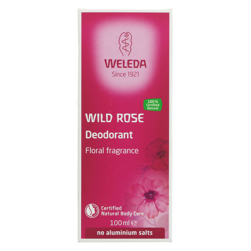 Weleda | Wild Rose Spray Deodorant - light floral fragrance | 100ml