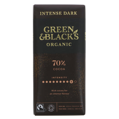 Green & Blacks | 70% Dark Chocolate | 90g
