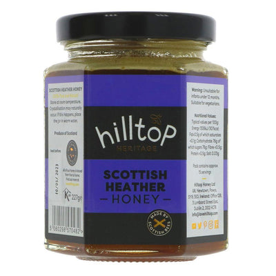 Hilltop Honey | Scottish Heather Honey | 227g
