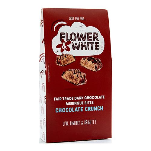 Flower & White | Chocolate Crunch Bites Box | 120g