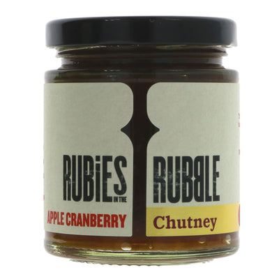Rubies In The Rubble | Apple & Cranberry Chutney | 210G