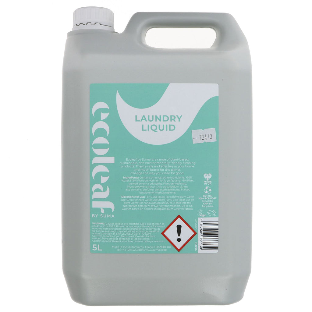 Ecoleaf | Laundry Liquid - Summer Rain | 5l