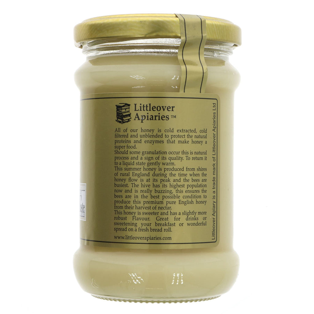 Littleover Apiaries' English Clear Honey: Perfectly sweet and natural everyday essential. No VAT charged.