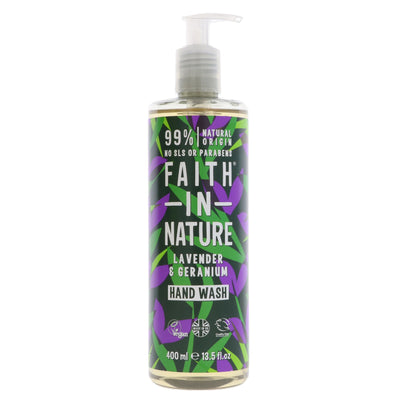 Faith In Nature | Lavender & Geranium Hand Wash | 400ml