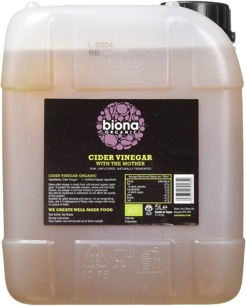 Biona | Cider Vinegar With `mother' | 5L