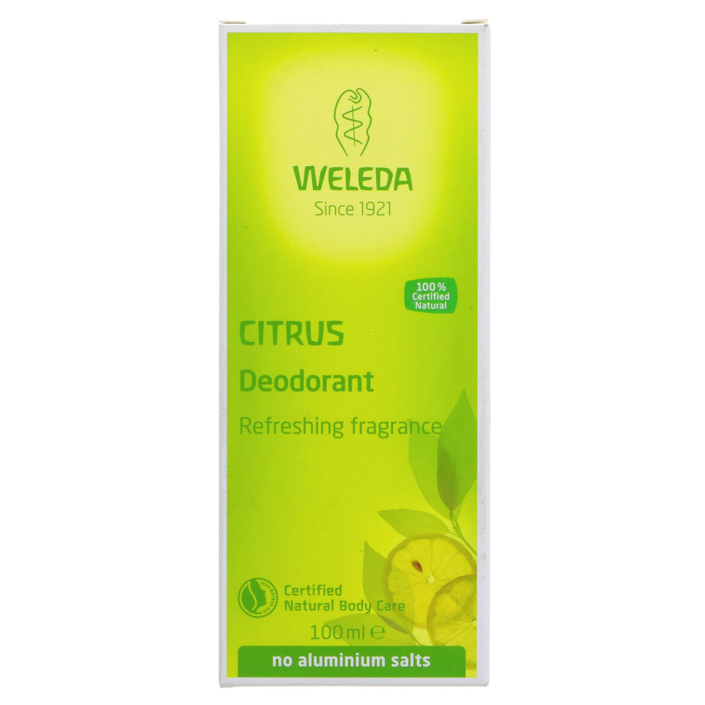Weleda | Spray Deodorant - Citrus - refreshing citrus fragrance | 100ml