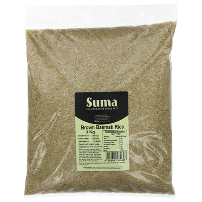 Suma | Rice - Basmati, Brown | 3 KG