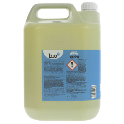 Bio D Multi Surface Sanitiser - Vegan & Effective 5l Cleaner for Household Cleaning by Superfood Market.