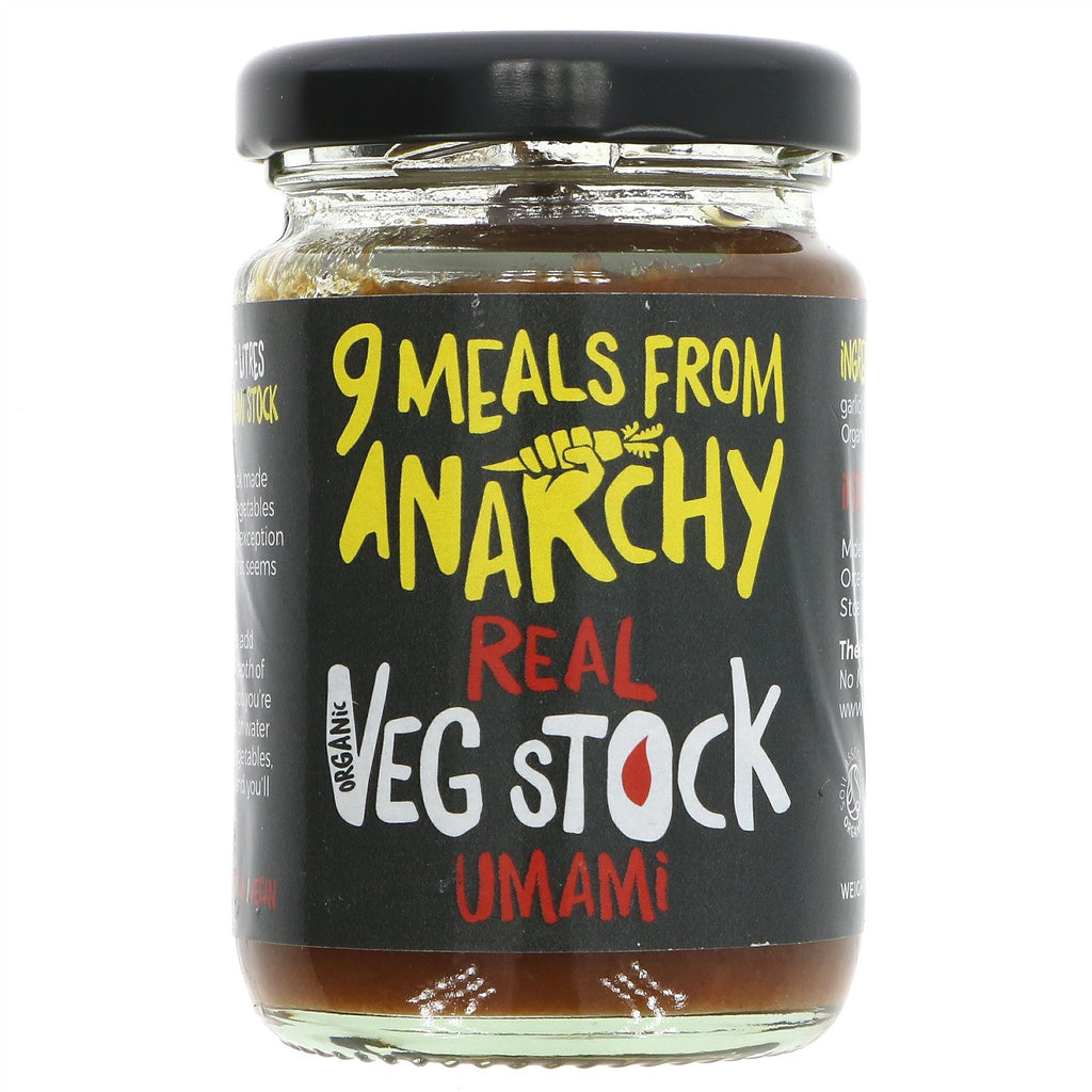 Nine Meals From Anarchy | Real Veg Stock - Umami | 105G