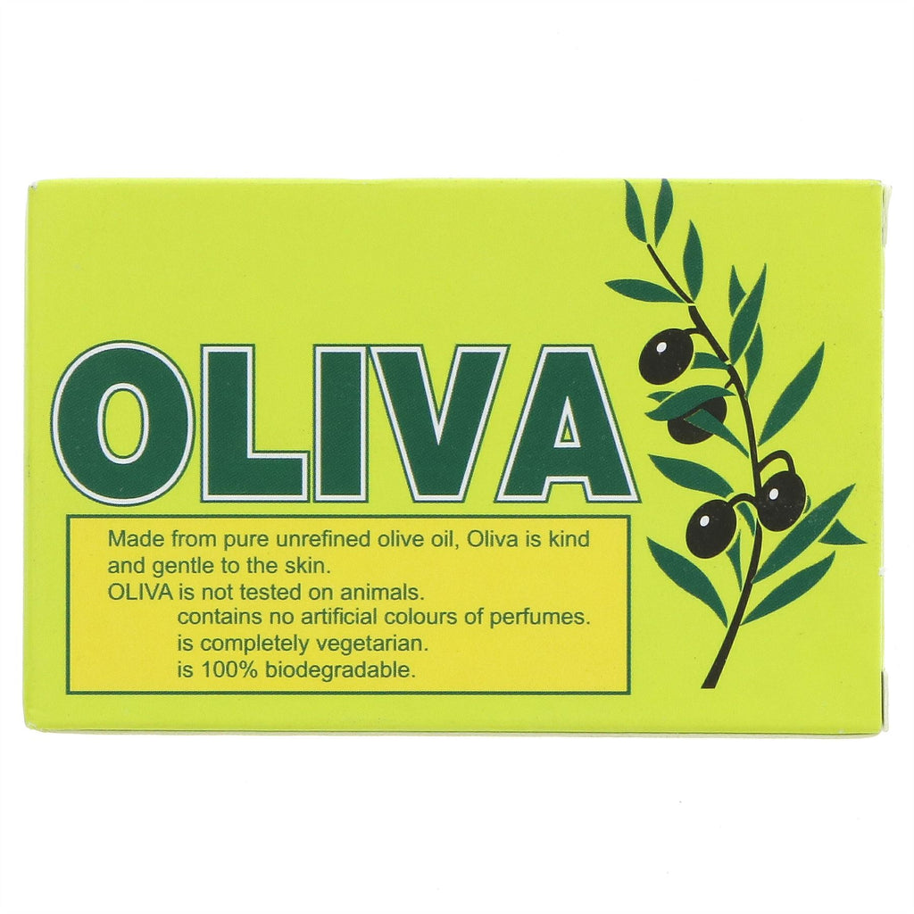 Oliva Olive Oil Soap: Luxurious, Vegan & Nourishing - 6 x 125g bars