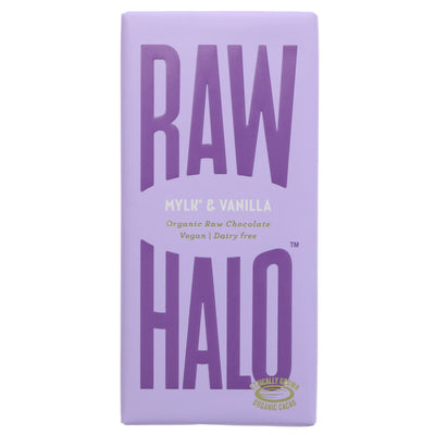Raw Halo | Mylk + Vanilla Organic Raw Chocolate | 70g