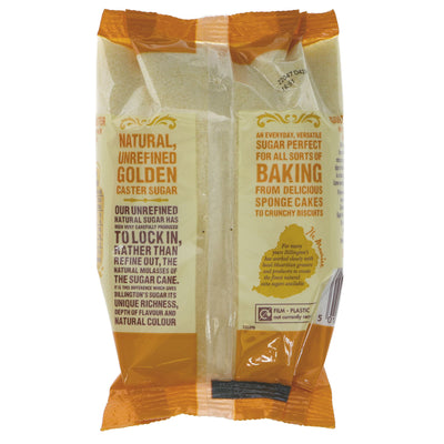 Billingtons, Golden Caster Sugar - biodynamic, gluten-free, vegan & perfect for baking, cooking, or adding to your morning coffee. No VAT charged.