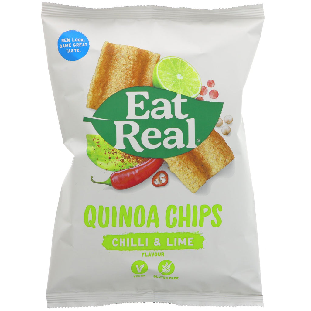 Eat Real | Quinoa Chilli & Lime Chips | 30g