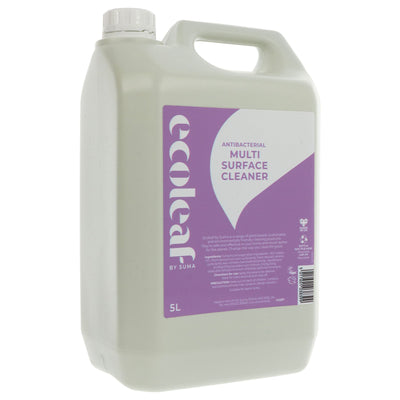 Ecoleaf | Multi Surface Cleaner - Anti Bacterial | 5l