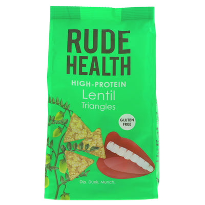 Rude Health | High Protein Lentil Triangles | 70g