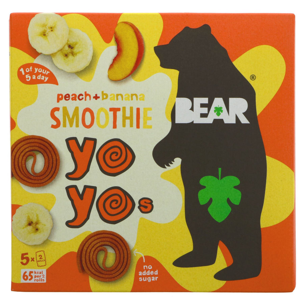 Bear | Yoyos -Peach & Banana Smoothie - Multipack | 5 x 20g