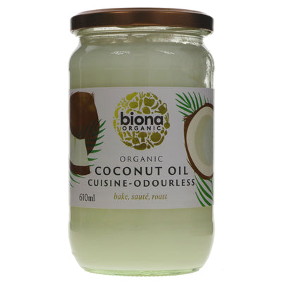 Biona | Mild / Odourless Coconut Oil | 610ML