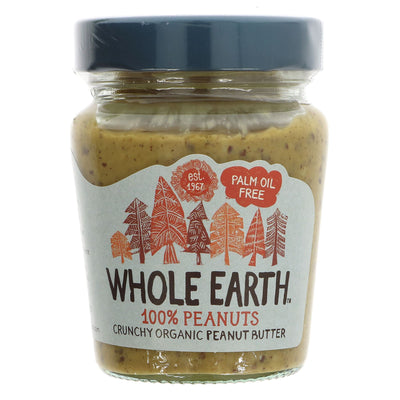 Whole Earth | Peanut Butter-100% Nuts,crunch | 227G