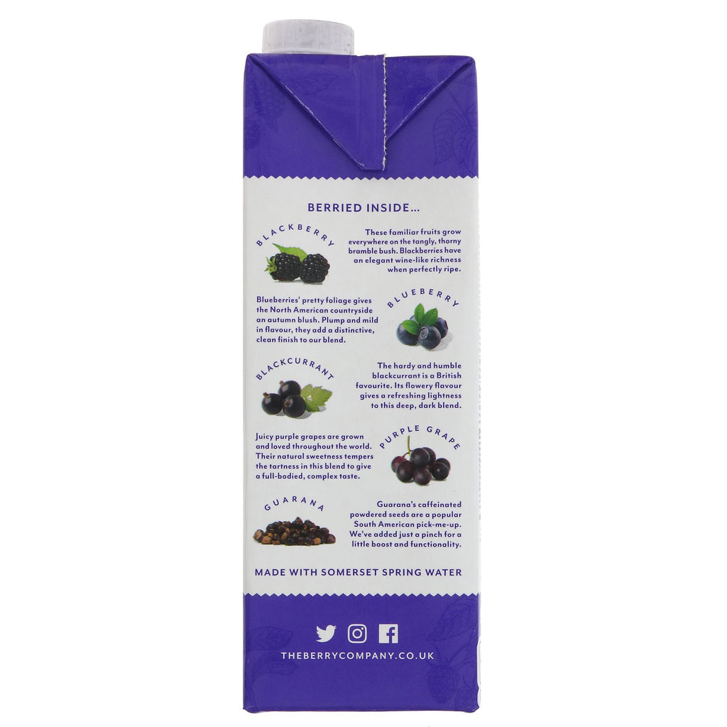 Superberries Purple Juice | Gluten-free, vegan, no added sweeteners | 1L Tetrapack