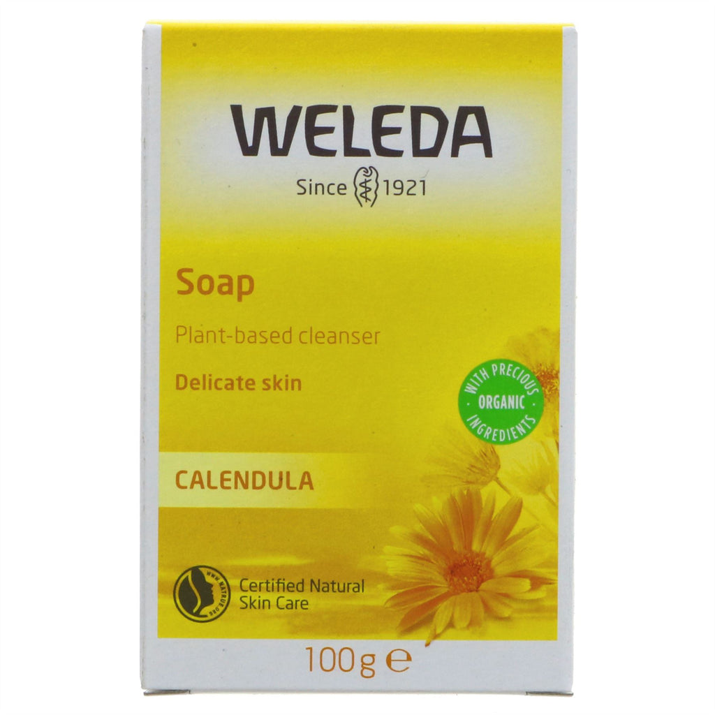 Weleda | Calendula Baby Soap - gentlest of vegetable soaps | 100g