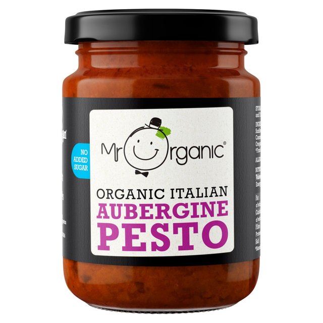 Mr Organic | Aubergine Pesto | 130g