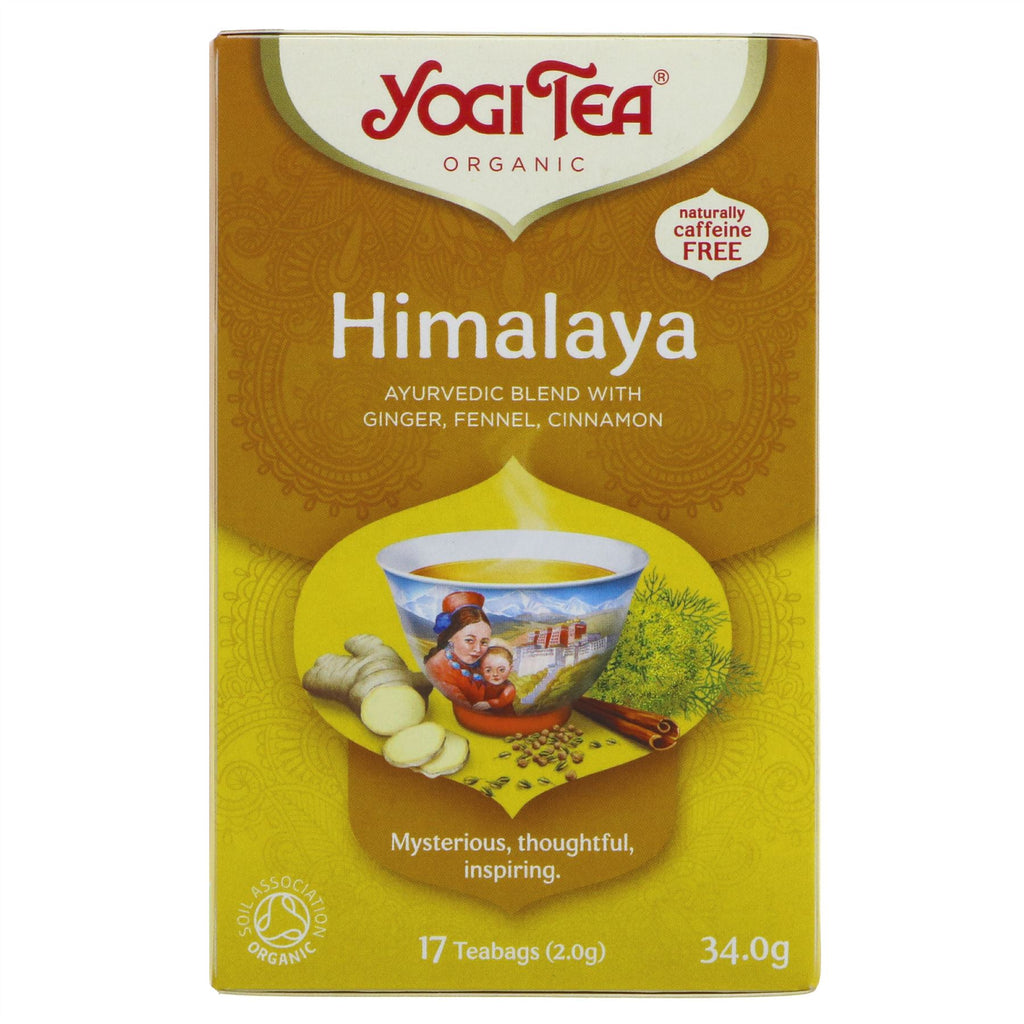 Yogi Tea | Himalaya - Ginger, Fennel, Cinnamon | 17 bags