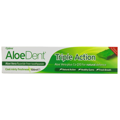 Aloe Dent | Triple Action Toothpaste | 100ml