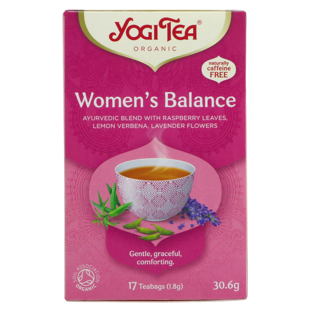 Yogi Tea | Women's Balance - Rasp. Leaves, Lemon Verbena | 17 bags