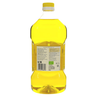 Clearspring Organic Sunflower Oil: Nutty flavor, rich in vitamin E & polyunsaturated fatty acids. Perfect for salads & dressings. Vegan-friendly.