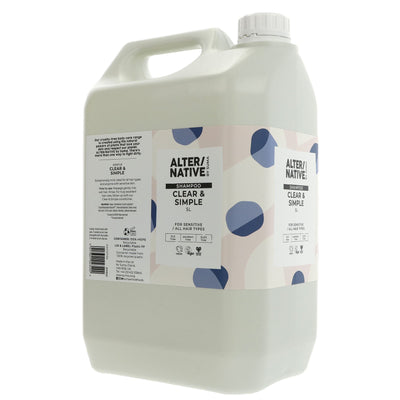 Alter/Native | Shampoo - Clear & Simple - Sensitive/for all hair types | 5l