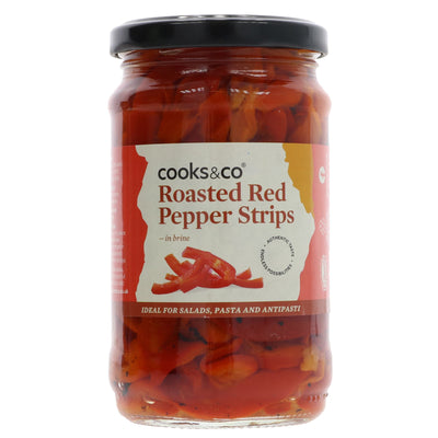Cooks & Co | Roasted Red Pepper Strips | 300G