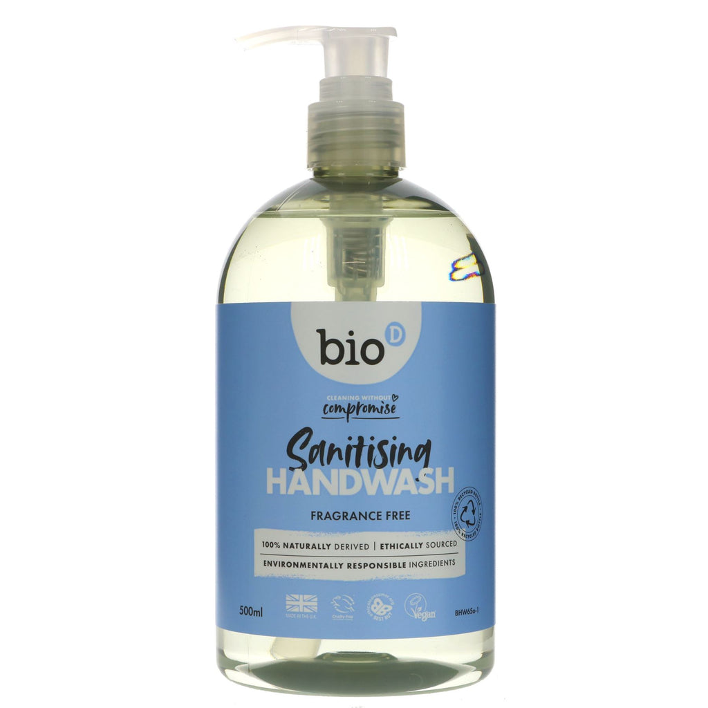 Bio D | Handwash - Unfragranced | 500ML