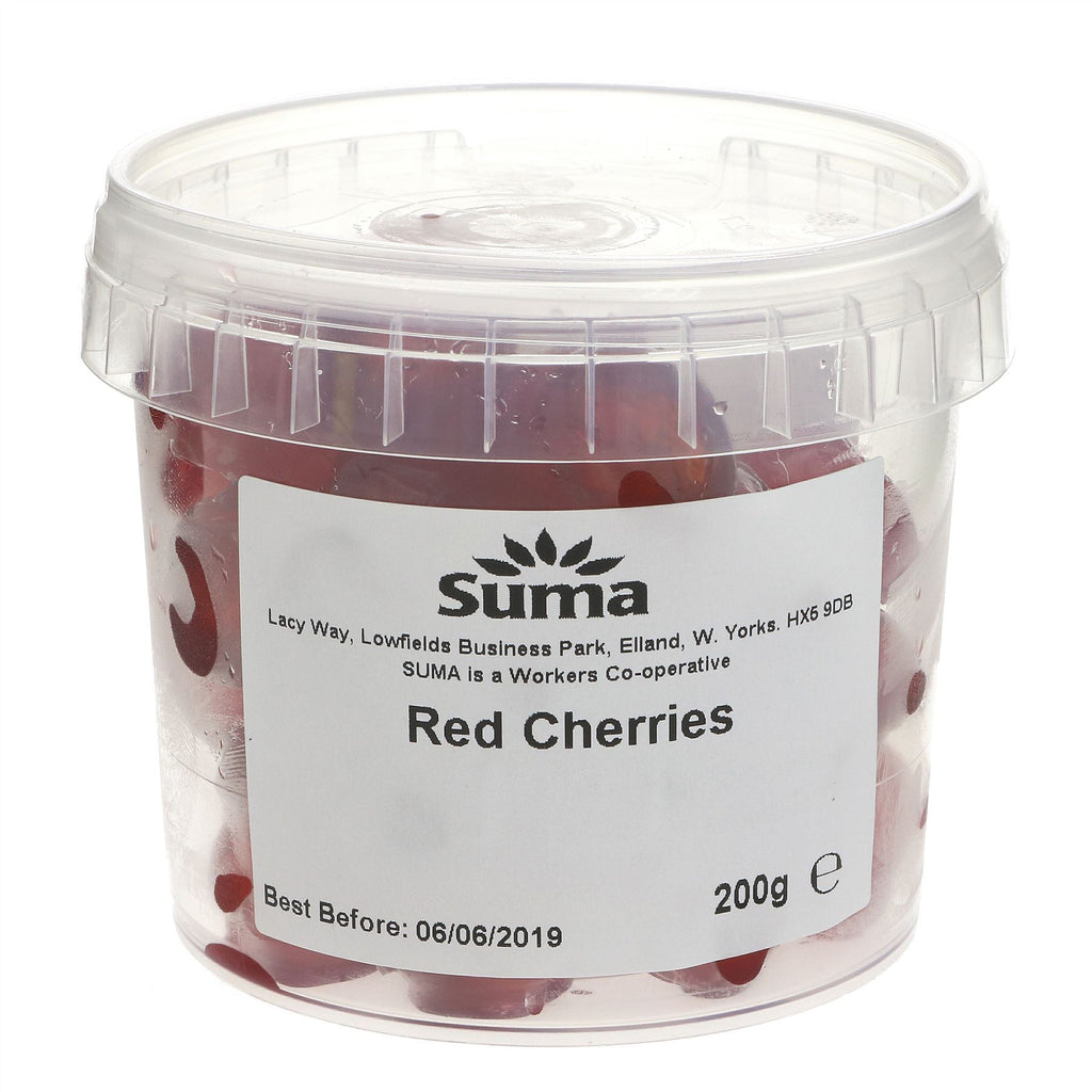 Suma | Cherries Glace - Bright Red - Natural Colouring SO2 | 200g