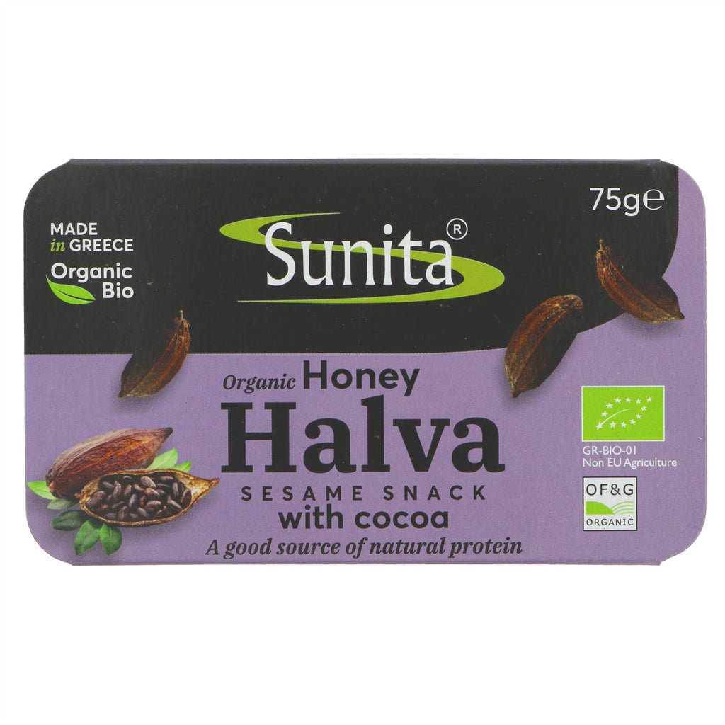 Sunita | Organic Honey Halva with Cocoa | 75g